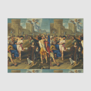 Papel De Seda Iconografía del Arte de San Esteban el Protomártir