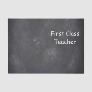 Papel De Seda Idea de regalo de diseño de tablero de Chalkboard