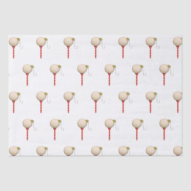 Papel De Seda Ideas de regalo de vacaciones de golf (Anverso)