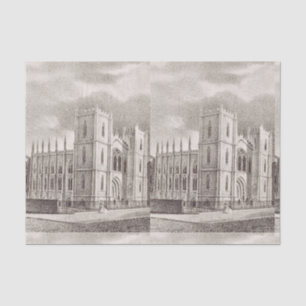 Papel De Seda Iglesia cristiana medieval