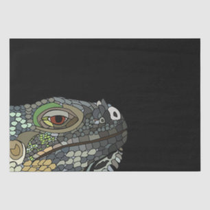 Papel De Seda Iguana Lizard Iguana