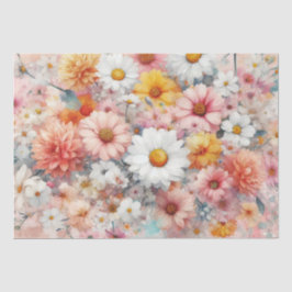 Papel De Seda Ilustracion acuático de estilo rústico elegante