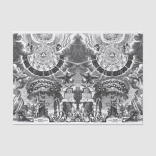 Papel De Seda Ilustracion Alquimia de época