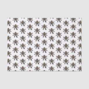 Papel De Seda Ilustracion de cangrejo de coco personalizado