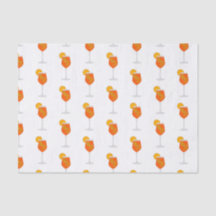 Ilustracion de cócteles, Aperol Spritz