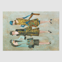 Papel De Seda Ilustracion de moda de los años 30