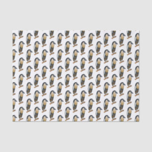 Papel De Seda Ilustracion de personalizado de aves de garza