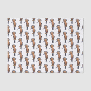 Papel De Seda Ilustracion de personalizado de aves pepitas de Eu