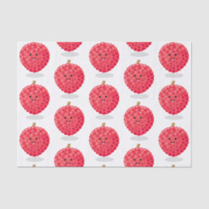 Papel De Seda Ilustracion de personalizado de linché rosado