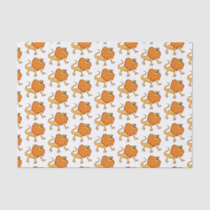 Papel De Seda ilustracion de personalizado naranja
