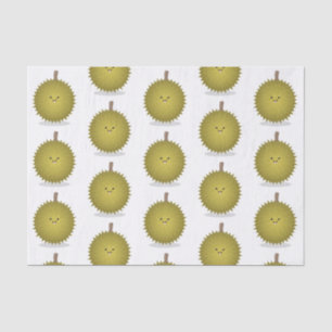 Papel De Seda Ilustracion feliz personalizado duriano