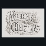 PAPEL DE SEDA:  ILUSTRACION MERRY CHRISTMAS<br><div class="desc">PAPEL DE SEDA: VINTAGE CHRISTMAS : FELIZ NAVIDAD</div>