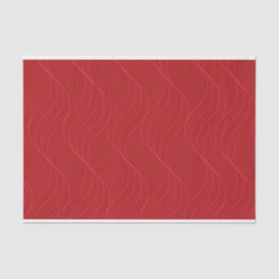 Papel De Seda Ilustracion ondulado rojo, elegante, sencillo y mo