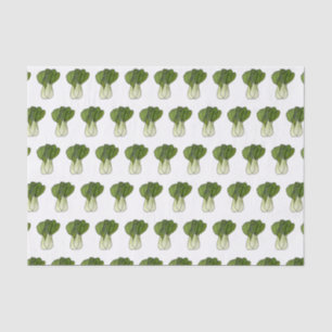 Papel De Seda Ilustracion personalizado Bok choy