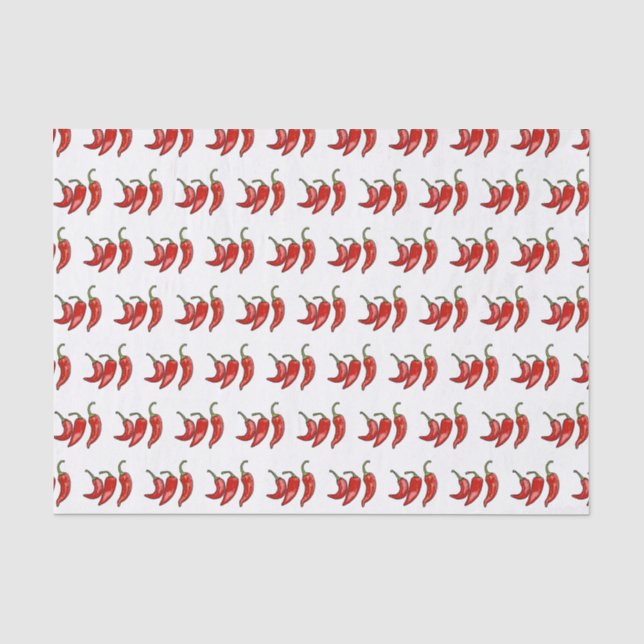 Papel De Seda Ilustracion personalizado Chili (Anverso)