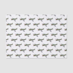 Papel De Seda Ilustracion personalizado de avión militar