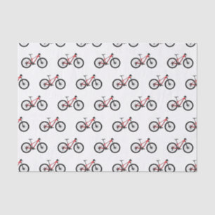 Papel De Seda Ilustracion personalizado de bicicletas