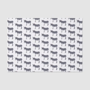 Papel De Seda Ilustracion personalizado de burro