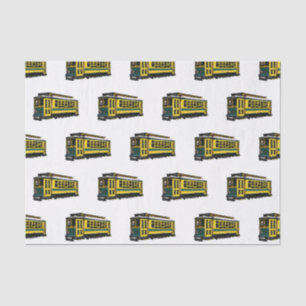 Papel De Seda Ilustracion personalizado de carrito de Mata