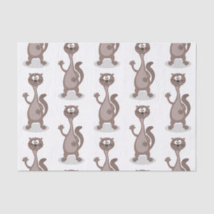 Papel De Seda Ilustracion personalizado de comadreja divertida