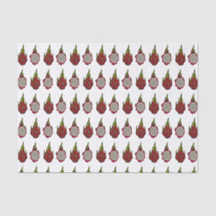Papel De Seda Ilustracion personalizado de fruta dragón