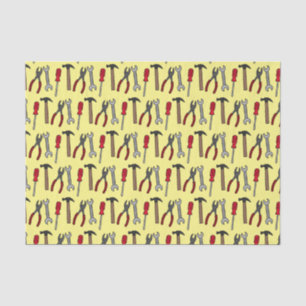 Papel De Seda Ilustracion personalizado de herramientas de carpi