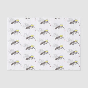 Papel De Seda Ilustracion personalizado de insectos de mosquitos