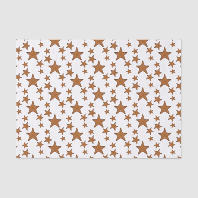 Papel De Seda Ilustracion personalizado de pez estrella (Anverso)