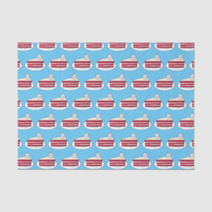 Papel De Seda Ilustracion personalizado de tarta de terciopelo r