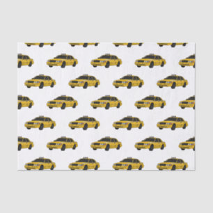 Papel De Seda Ilustracion personalizado de taxi