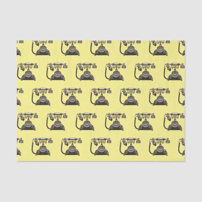 Papel De Seda Ilustracion personalizado de teléfono (Anverso)