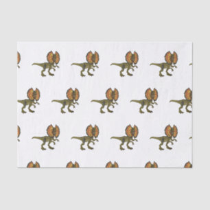 Papel De Seda Ilustracion personalizado Dilophosaurus