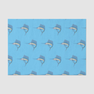 Papel De Seda Ilustracion personalizado divertido de pez espada