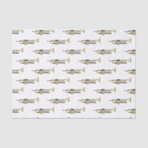 Papel De Seda Ilustracion personalizado Trumpet
