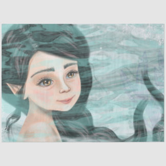 Papel de seda ilustrado profesional