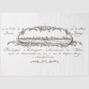 Papel De Seda Imagen de la página francesa de escritura francesa