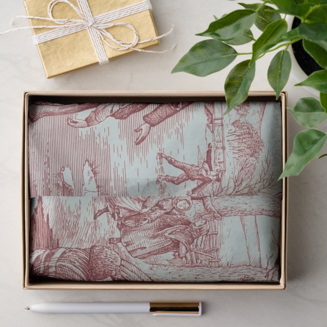 Papel De Seda Imagen de Navidad de edición limitada de Spode (Regalo )