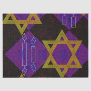 Papel De Seda Imagen temática de Hanukkah de SlipperyJoe's amari
