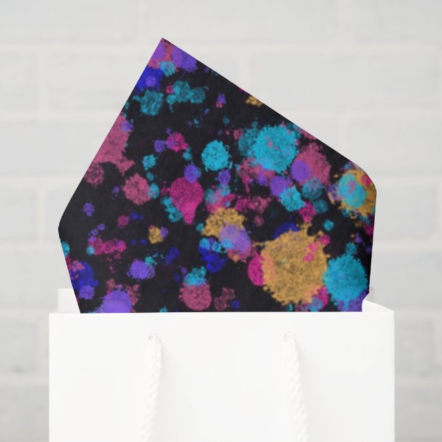 Papel De Seda Impresión abstracta: galaxias distantes (Bolsa de regalo)
