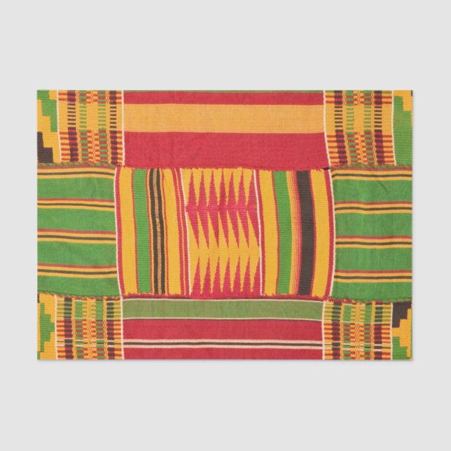 Papel De Seda Impresión africana (Anverso)