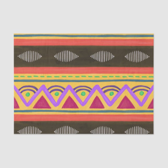 Papel De Seda Impresión africana (Anverso)