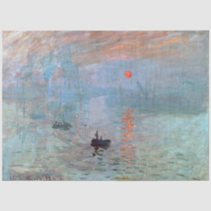 Papel De Seda Impresión, amanecer, Claude Monet, 1872