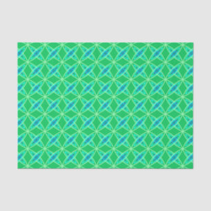Papel De Seda Impresión atómica moderna de mediados de siglo - V