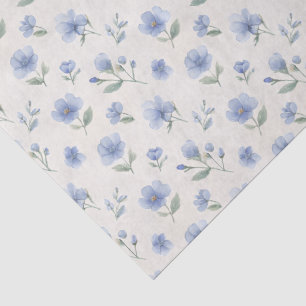 Papel De Seda Impresión botánica de flores silvestres Cottagecor