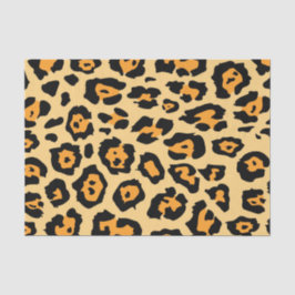 Papel De Seda Impresión Cute Leopard