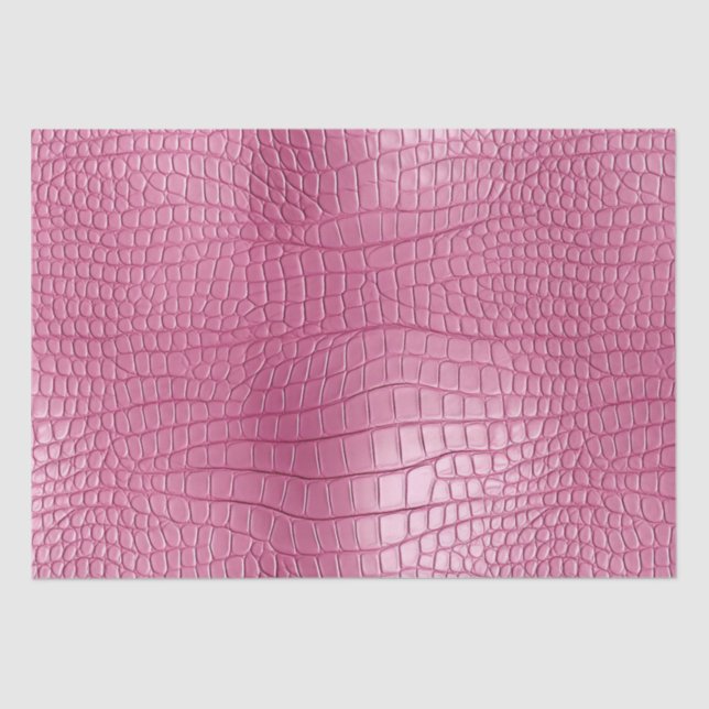 Papel De Seda Impresión de animales de enlace rosa (Anverso)