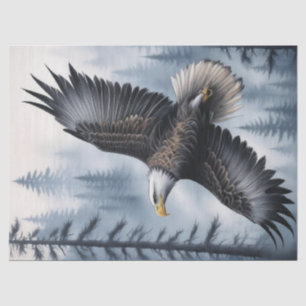 Papel De Seda Impresión de arte de águila calva