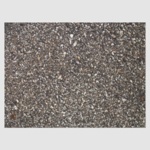 Papel De Seda Impresión de asfalto negro