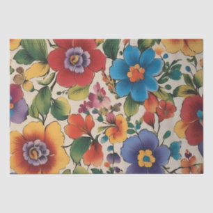Papel De Seda Impresión de Flor Italiana Decoupage /