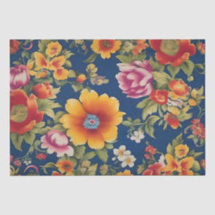 Papel De Seda Impresión de Flor Italiana Decoupage /